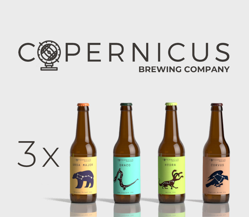 Pack degustación 12 cervezas Copernicus