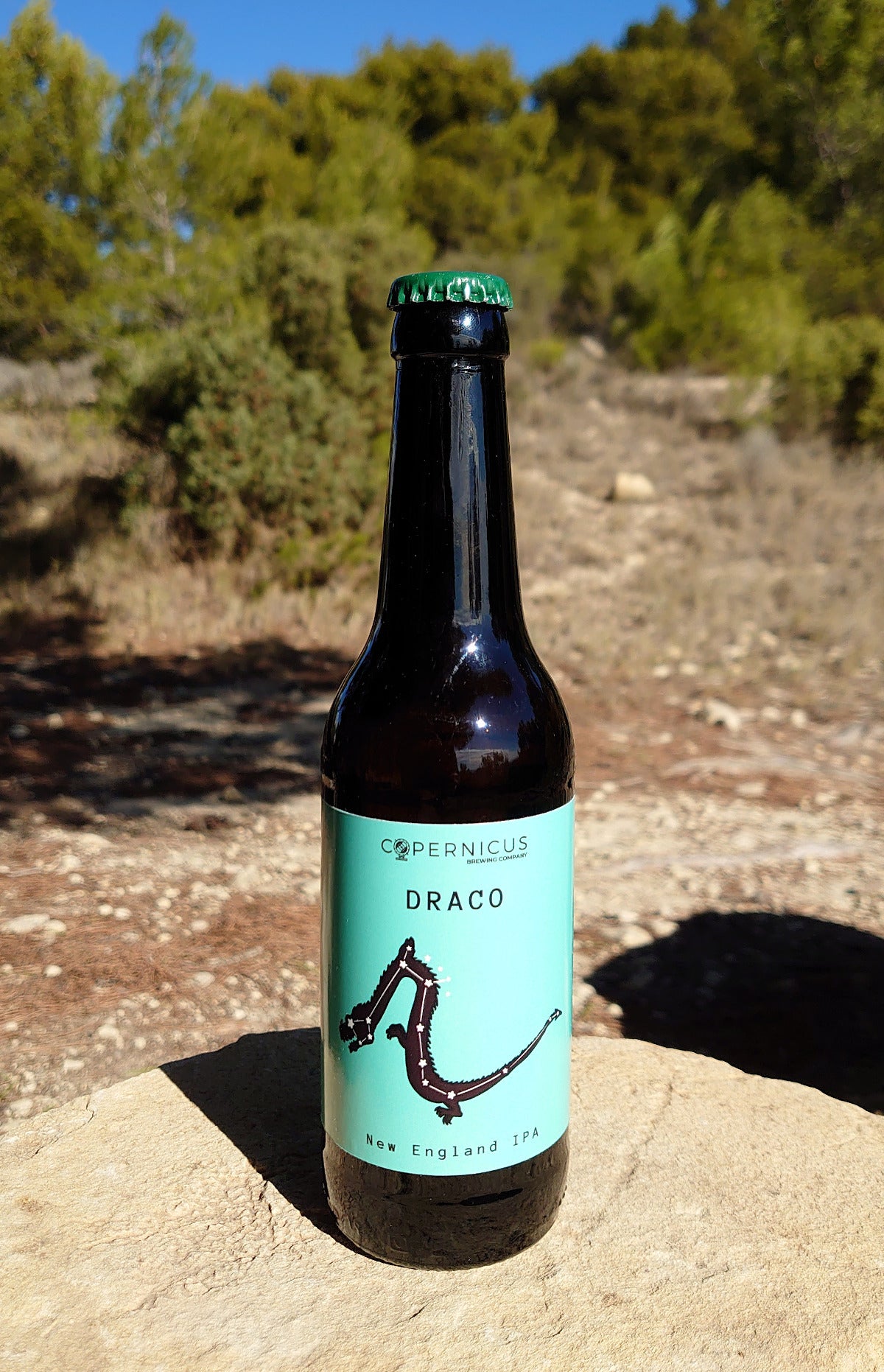 Botellín de 33cl de cerveza Copernicus Draco - New England IPA